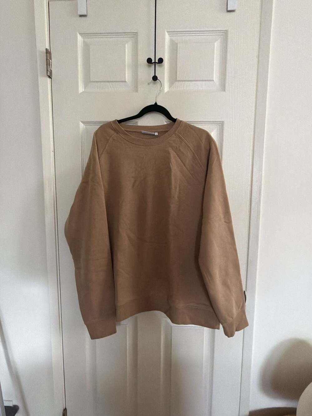 Weekday Sweatshirt Size XL Tan Brown Crewneck Pullover
